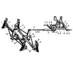 Тормозная рычажная передача