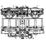 Тележка пассажирского вагона