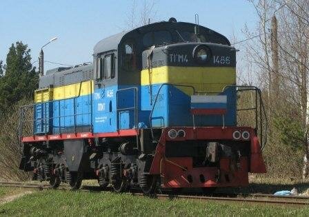 маневровый тепловоз с гидравлической передачей