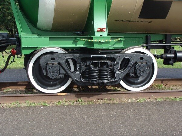 Вагон с кассетными буксами