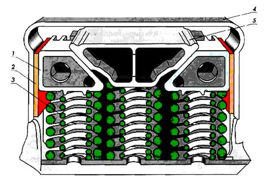 Клиновый гаситель колебаний