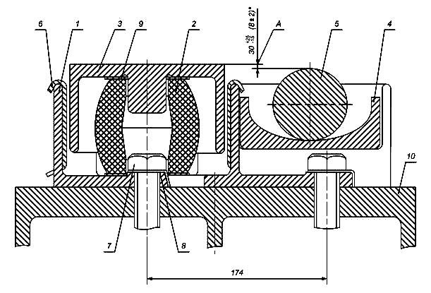 Упруго-катковый скользун