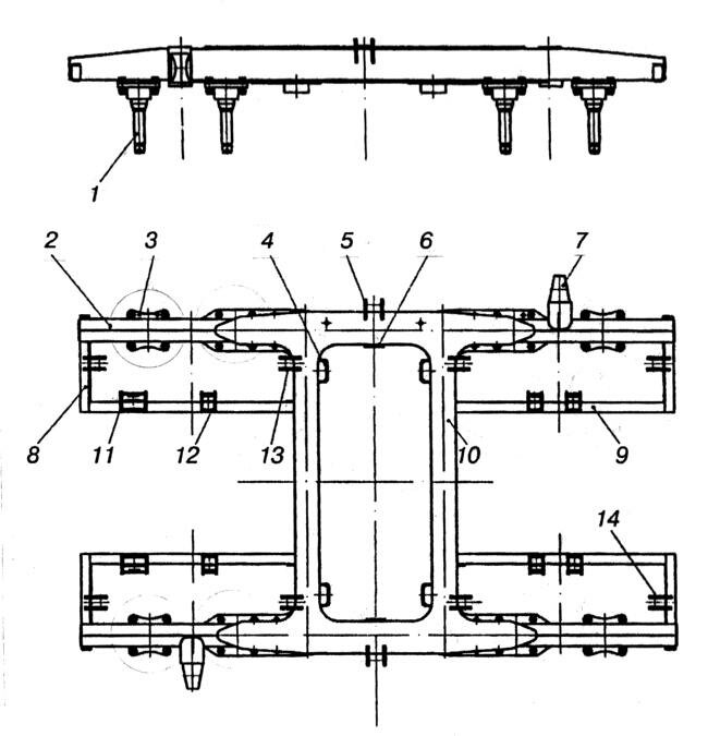 Рама тележки