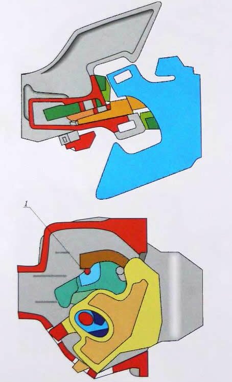 Сцепление автосцепок